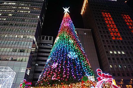 韓国クリスマスイルミネーション3